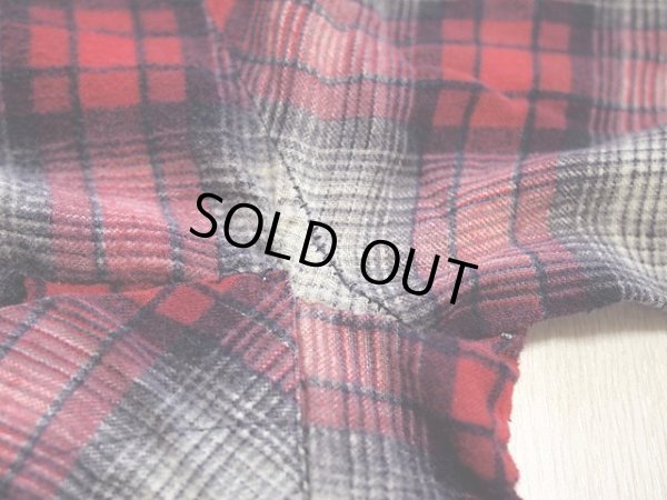 画像11: 1960s【McKenzie】オンブレーチェックネルガウン 