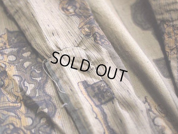 画像9: 1960s〜鍵総柄コットンガウン 