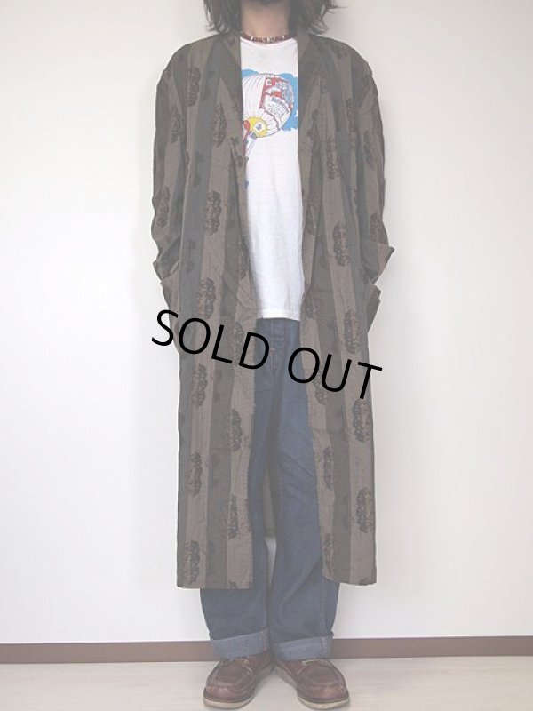 画像4: 1960s〜鍵総柄コットンガウン 