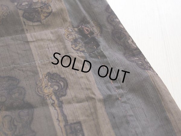 画像10: 1960s〜鍵総柄コットンガウン 