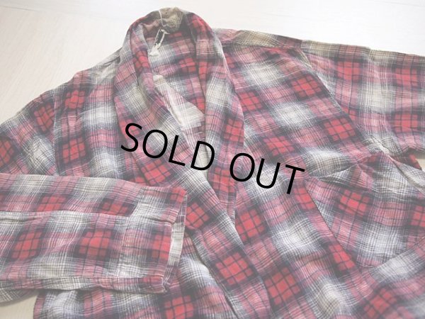 画像8: 1960s【McKenzie】オンブレーチェックネルガウン 