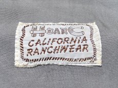 画像3: 〜1960s【HbarC】ツートン刺繍レーヨンウエスタンシャツ (3)