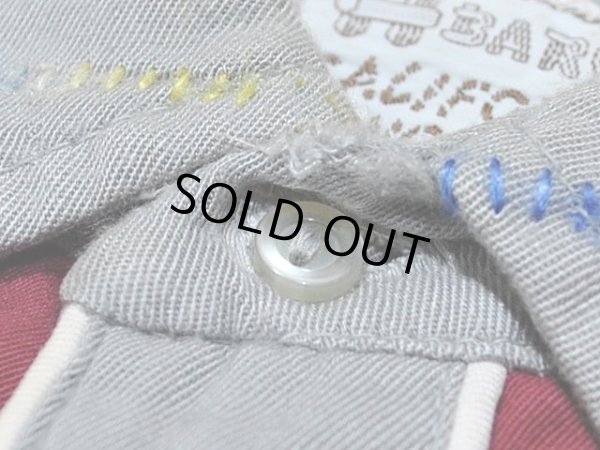 画像7: 〜1960s【HbarC】ツートン刺繍レーヨンウエスタンシャツ