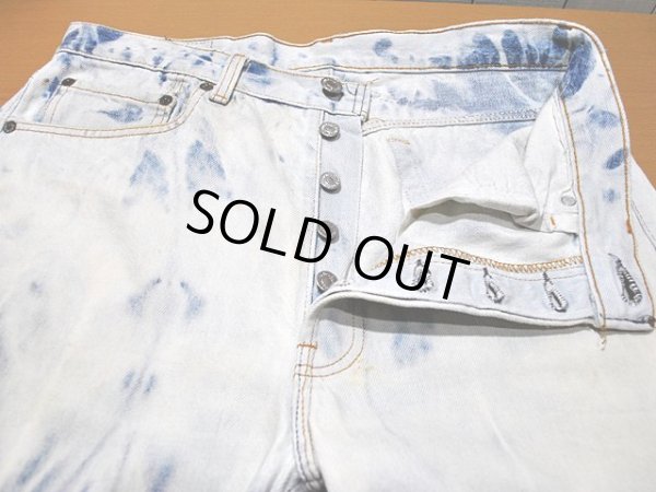 画像6: US製1990s【Levi's】501ブリーチ　w34