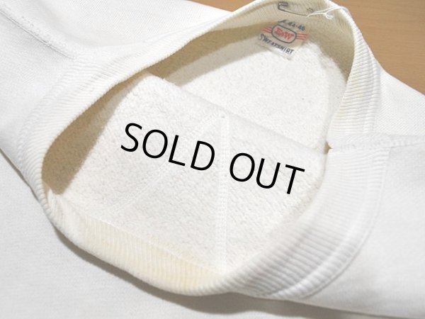 画像5: 1950s【E&W】前Vスウェット　カットオフ