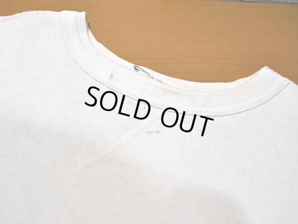 画像4: 1950s【E&W】前Vスウェット　カットオフ