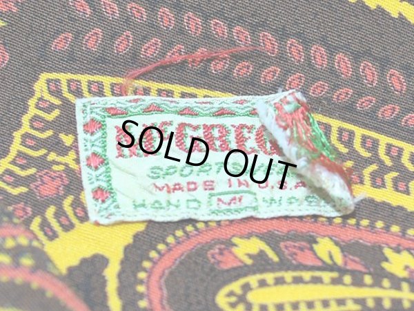 画像3: 1950s【McGREGOR】総柄レーヨンシャツ