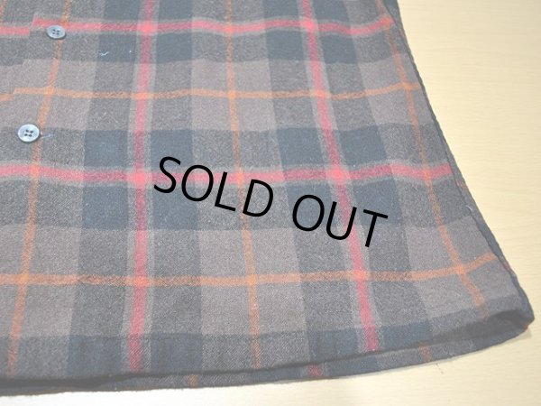 画像8: 1960s【PENDLETON】ウールシャツ　黒×茶