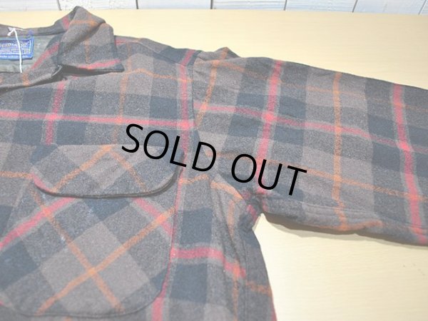 画像6: 1960s【PENDLETON】ウールシャツ　黒×茶