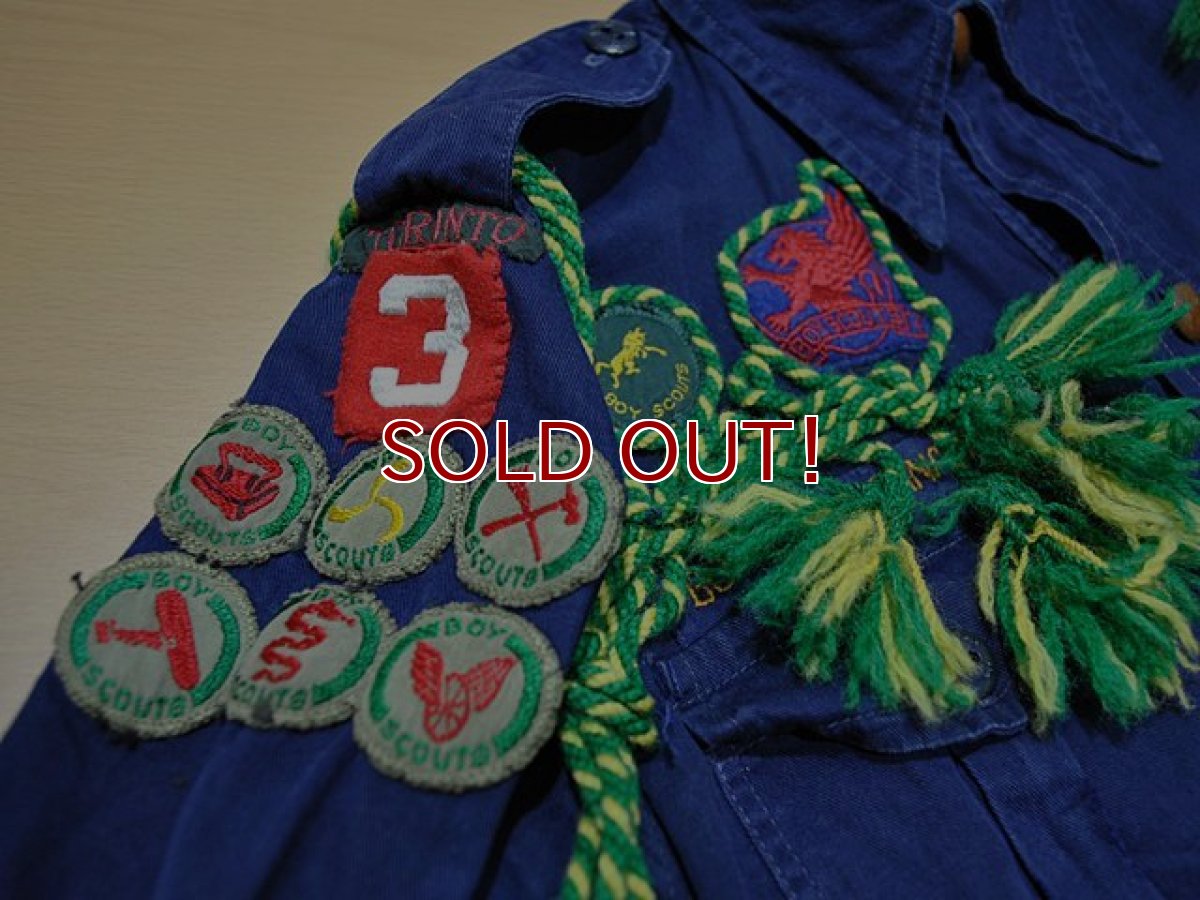 画像11: 1940s【BOY SCOUTS CANADA】プルオーバーシャツ　チェンジボタン (11)