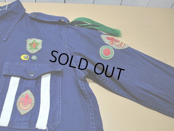 画像5: 1940s【BOY SCOUTS CANADA】プルオーバーシャツ　チェンジボタン