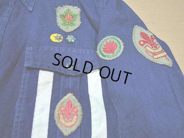 画像12: 1940s【BOY SCOUTS CANADA】プルオーバーシャツ　チェンジボタン
