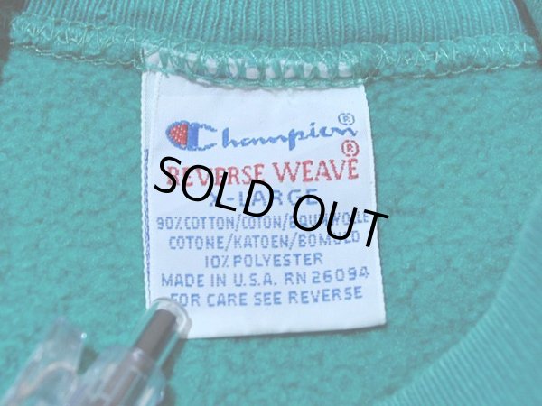 画像3:  1990s【Champion】リバースウィーブスウェット XL ポケ付ハイネック