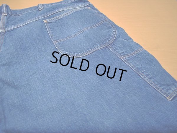 画像8: 1960s【Sears】裏地付きデニムペインターパンツ　w41