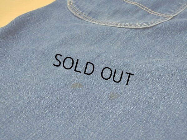 画像13: 1960s【Sears】裏地付きデニムペインターパンツ　w41