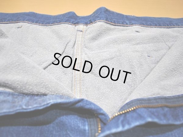 画像6: 1960s【Sears】裏地付きデニムペインターパンツ　w41