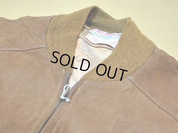 画像4: 1950s【CALIFORNIAN】ヌバックレザージャケット