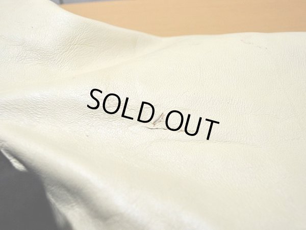 画像12: 1980s【BUTWIN】チェーンステッチ刺繍袖レザースタジャン　Black