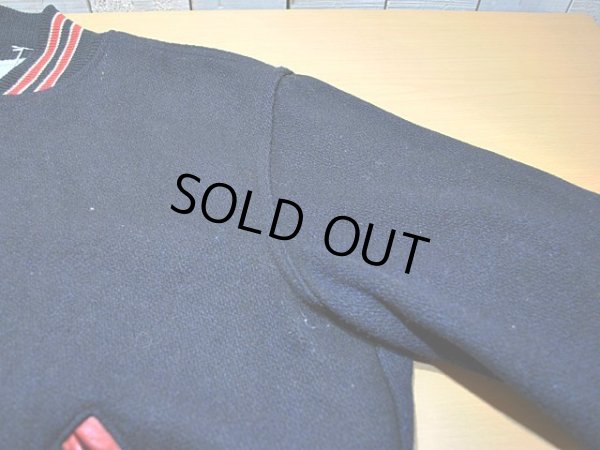 画像5: 1970s〜【HOLLOWAY】ブラックメルトンスタジャン