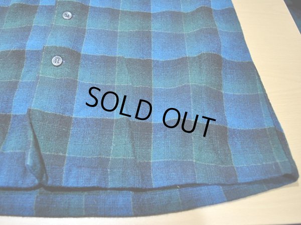 画像8:  1950s【PENDLETON】ウールシャツ 　オンブレ