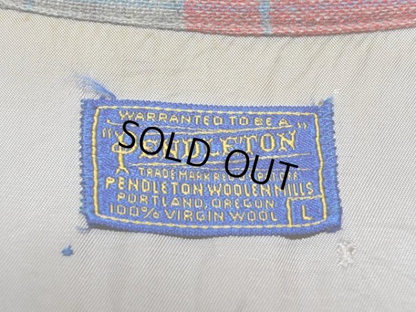 画像3:  1950s【PENDLETON】ウールシャツ 