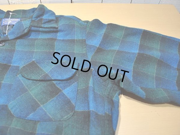 画像6:  1950s【PENDLETON】ウールシャツ 　オンブレ