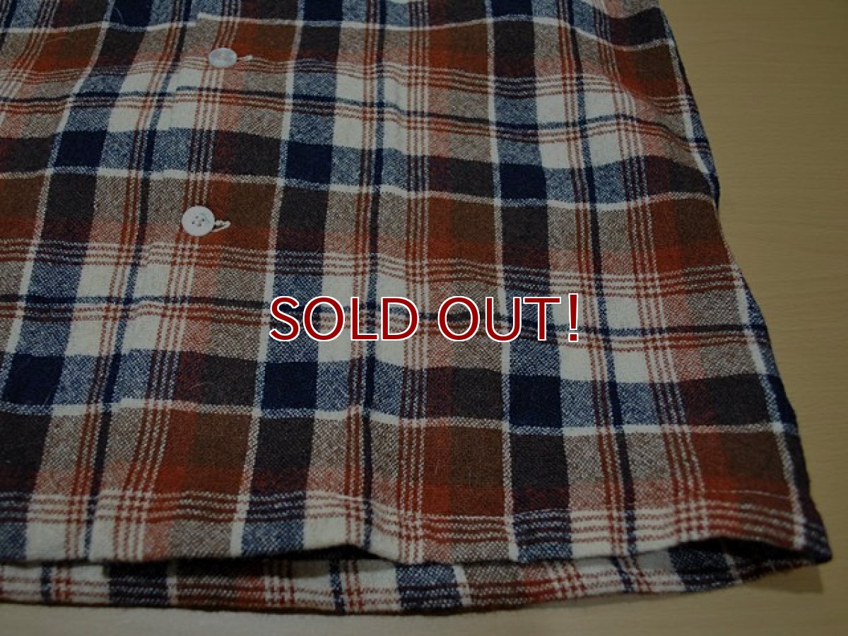 画像8:  1970s【PENDLETON】ウールシャツ S (8)