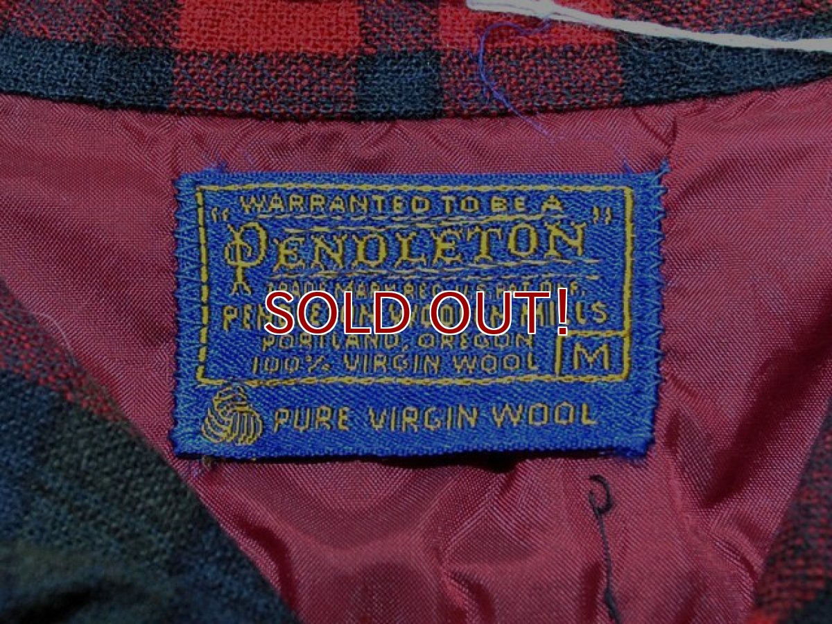 画像3: 1960s【PENDLETON】ウールシャツ (3)