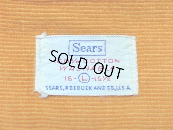 画像3: 1960s【SEARS】コーデュロイシャツ 