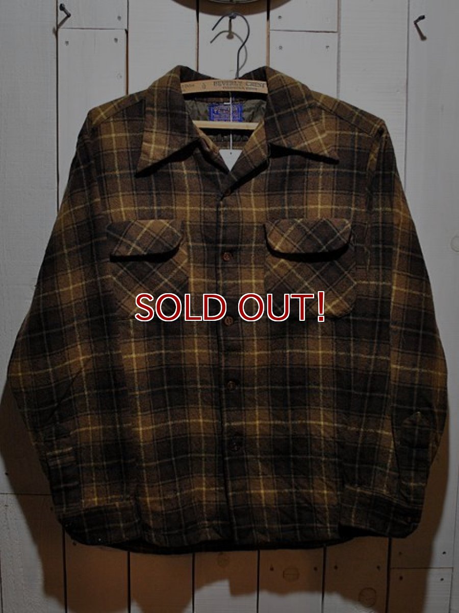 画像1: 1970s【PENDLETON】ウールシャツ (1)