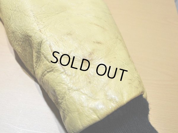 画像8: 1970s【Decker's】袖レザースタジャン