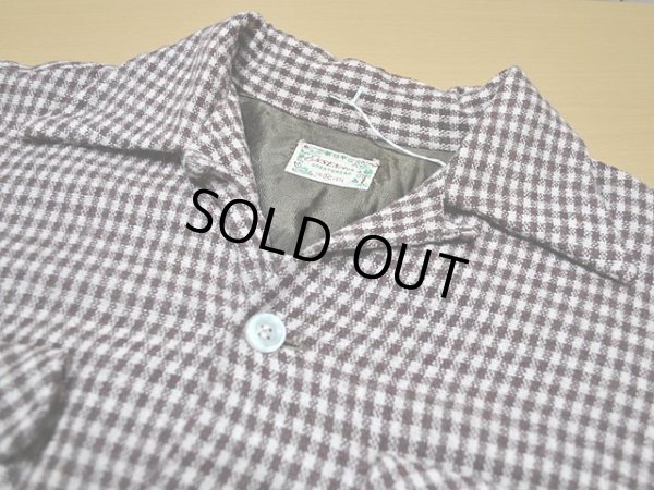 画像4: 1950s【ENSENADA】ウールシャツ　ギンガム