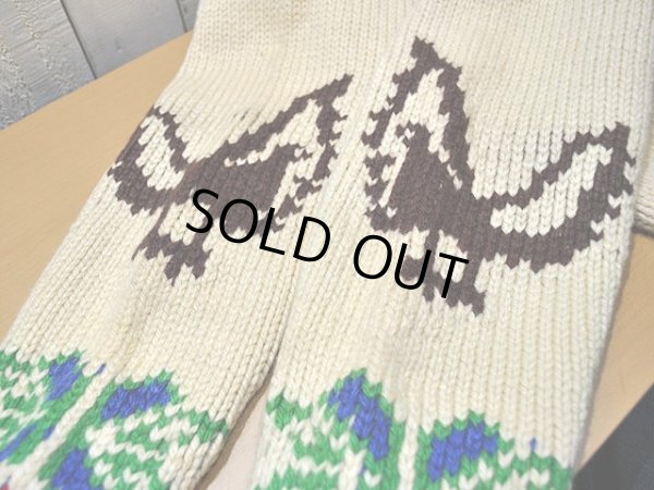 画像9: 1960sサンダーバード柄カウチンセーター