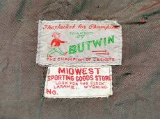 画像3: 1950s【BUTWIN】パイルロングスタジャン (3)