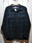 画像1: 1990s〜【PENDLETON】ウールシャツ　ブラックウォッチ (1)