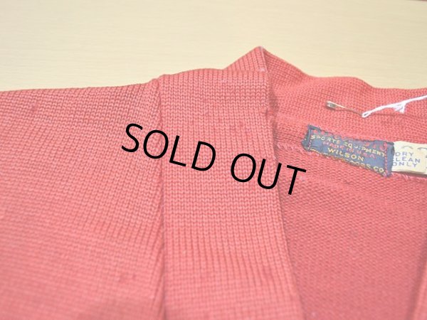 画像9: 1940s【Wilson】レタードカーディガン