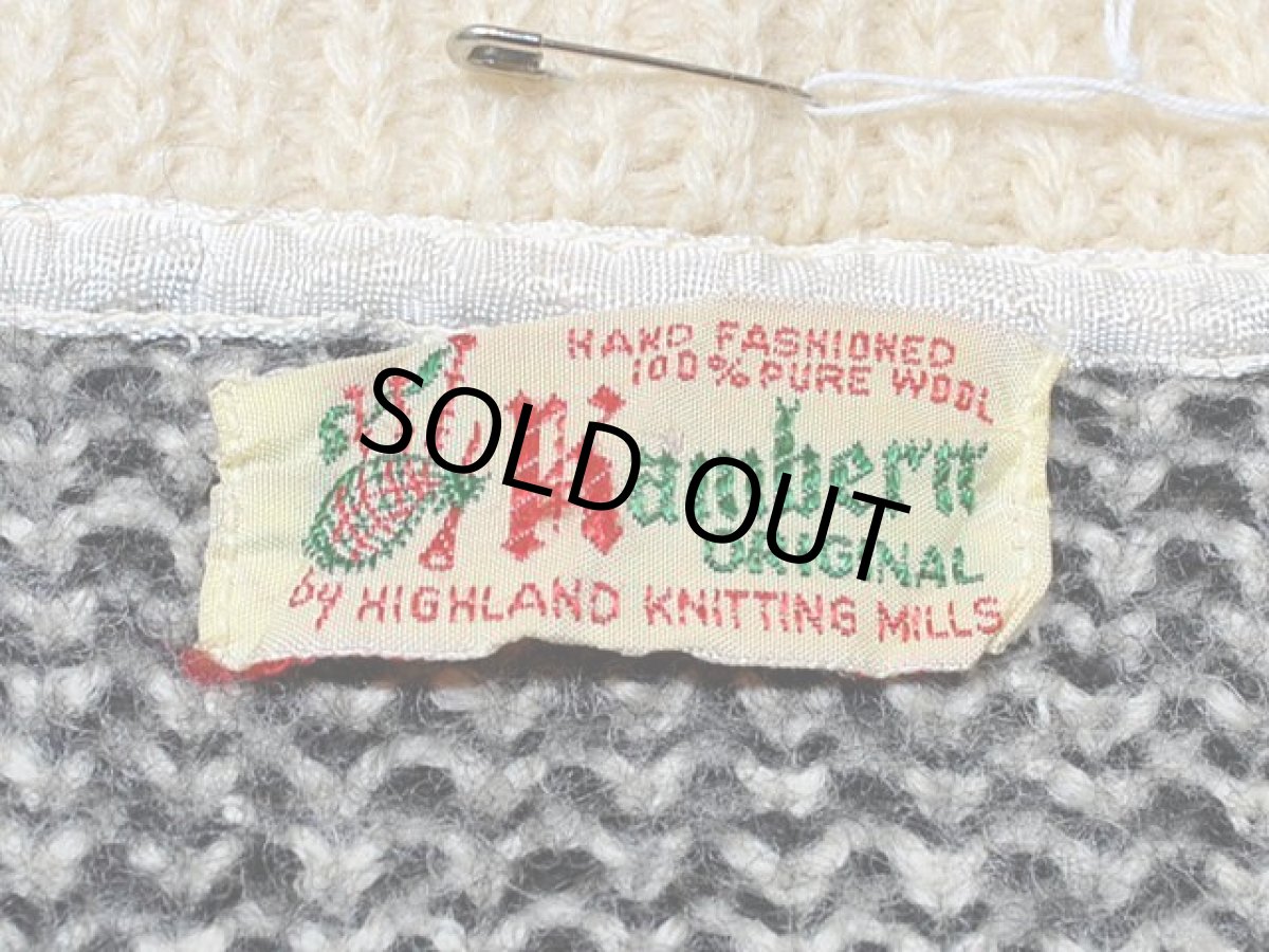 画像3: 1950s【Rambern】ショールカラーニットカーディガン (3)