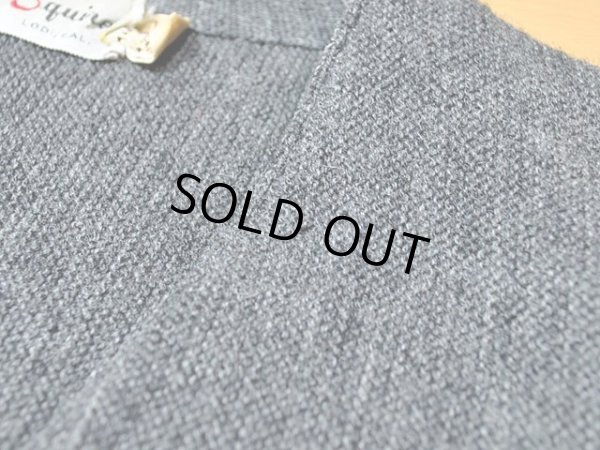 画像8: 1960sダイヤ柄ニットカーディガン