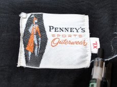 画像3: 1960s【PENNEY'S】アーガイル切替ニットカーディガン (3)