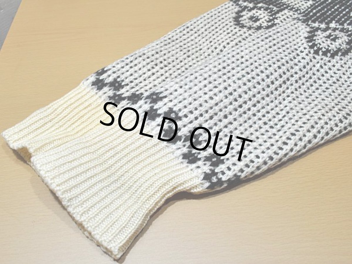 画像6: 1950s【Rambern】ショールカラーニットカーディガン (6)