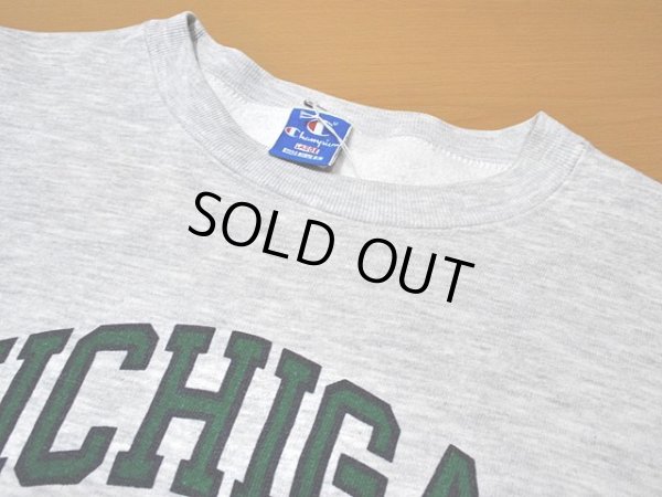 画像4: 1990s【Champion】カレッジスウェット　染込みプリント