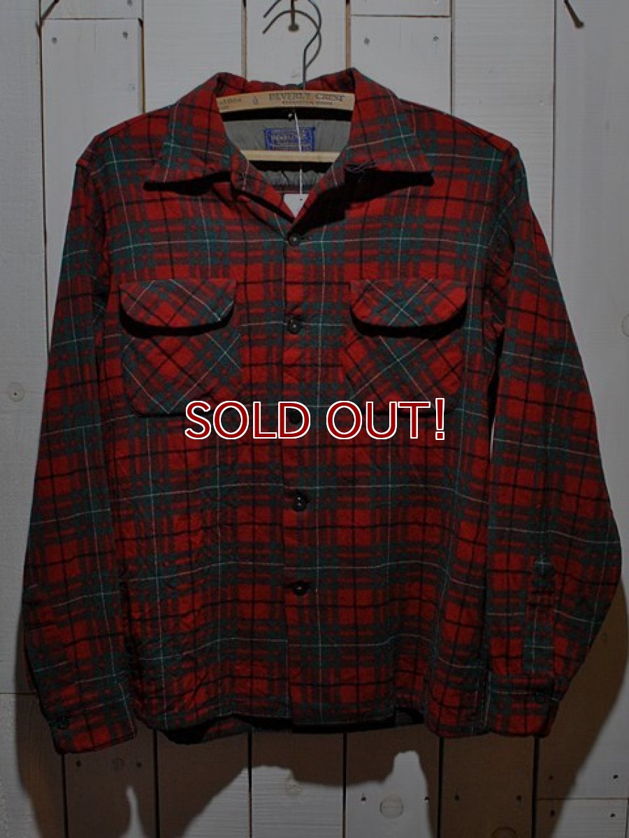 画像1: 1950s【PENDLETON】ウールシャツ (1)