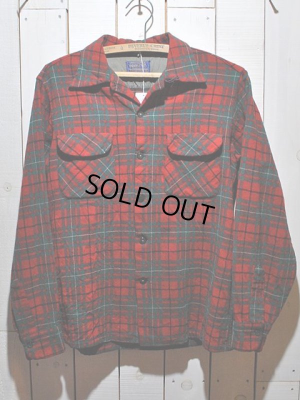 画像1: 1950s【PENDLETON】ウールシャツ