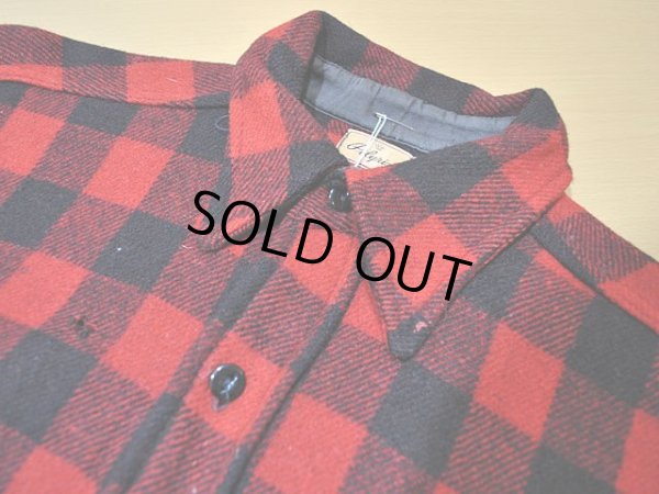 画像4: 1940s〜【PILGRIM】マチ付きウールシャツ