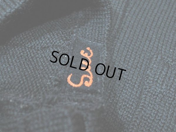 画像8: 1960s【VENUS】レタードカーディガン ブラック