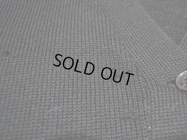 画像10: 1960s【VENUS】レタードカーディガン ブラック