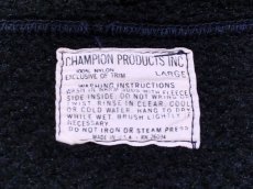 画像3: 1960s【Champion】ハーフジップパーカー　ブラック (3)