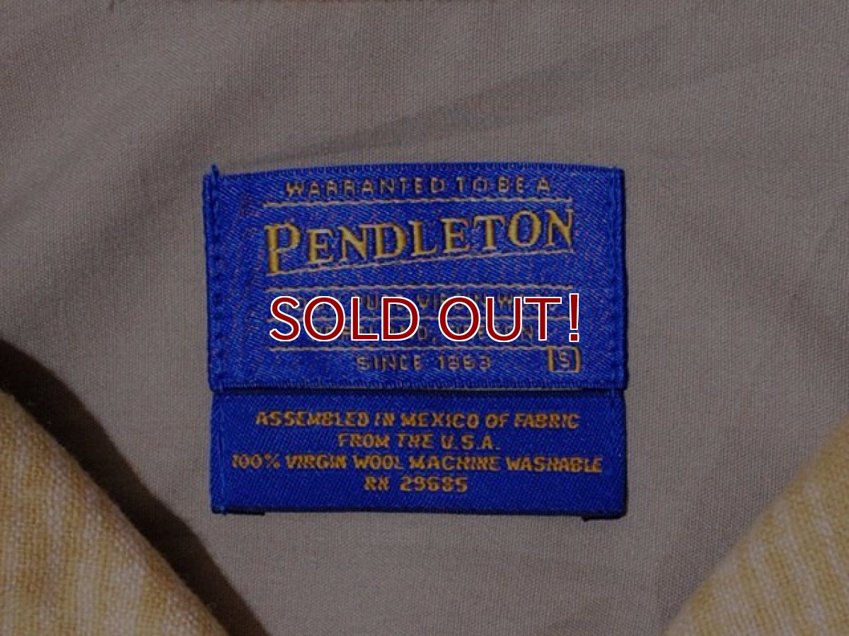 画像3: 1990s〜【PENDLETON】ウールシャツ　オンブレ (3)
