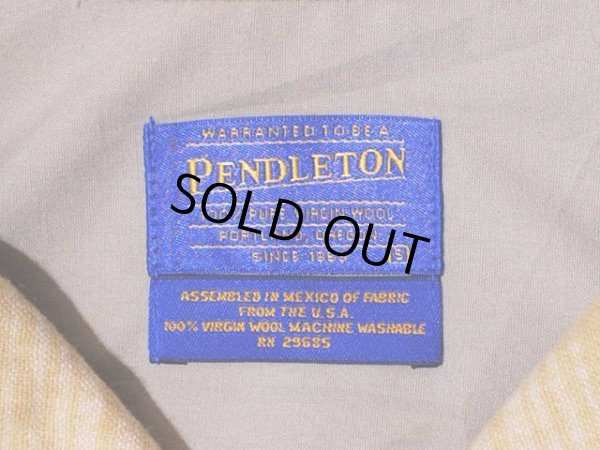 画像3: 1990s〜【PENDLETON】ウールシャツ　オンブレ