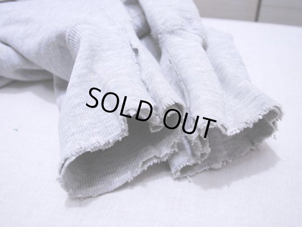 袖リブのダメージ